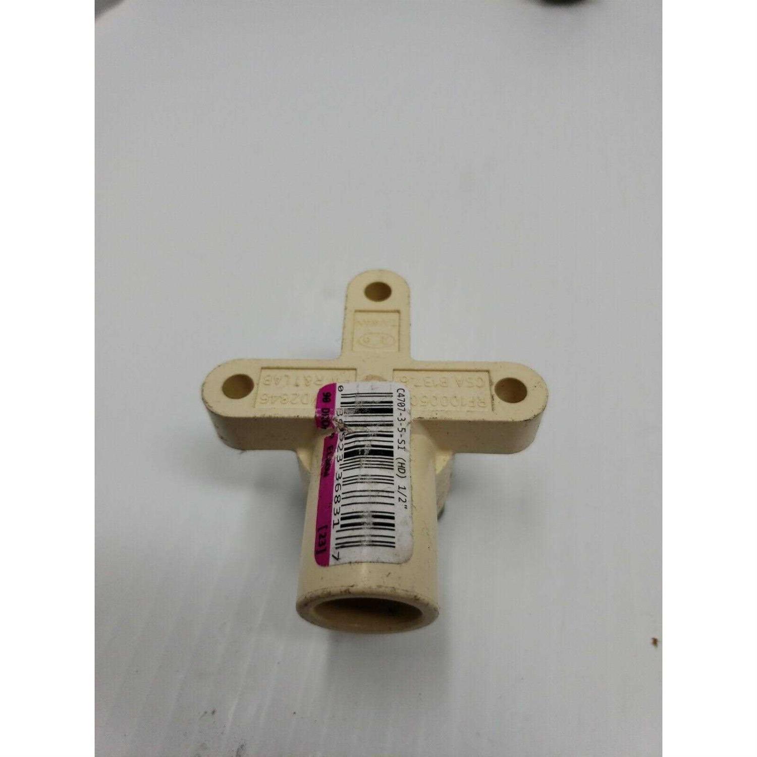 NIBCO 1/2 in. CPVC-CTS and 90-Degree S x FIPT Drop Elbow Fitting M06050LRF - Cheap Fitting