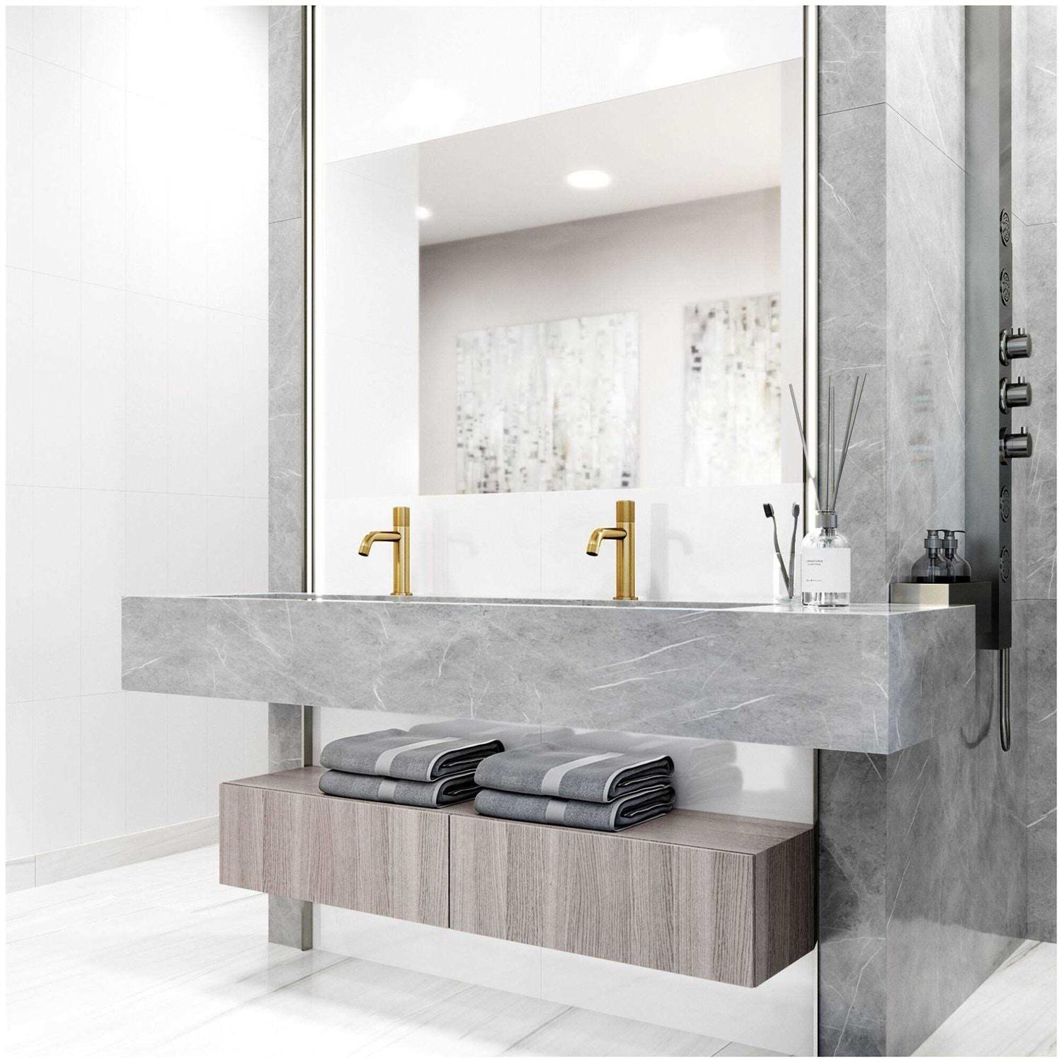 Vigo VG01048MG Apollo 1-Handle Single Hole Bathroom Faucet - Cheap Fitting