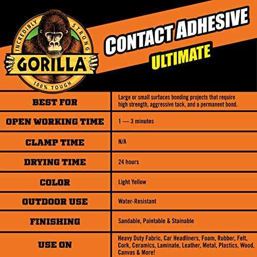Gorilla Contact Spray Adhesive Ultimate - Cheap Fitting