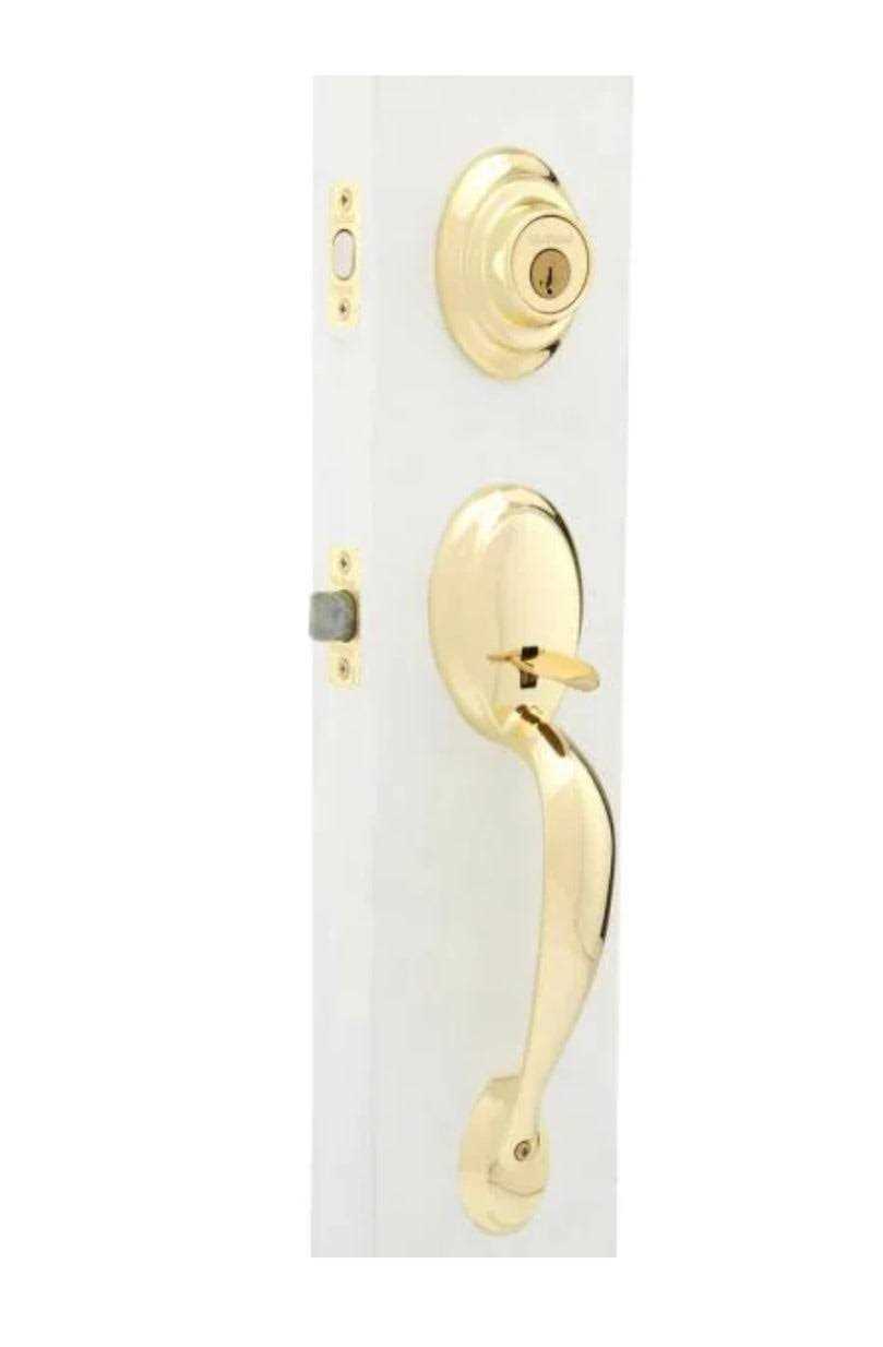 Kwikset Handleset Dakota Brass - Cheap Fitting