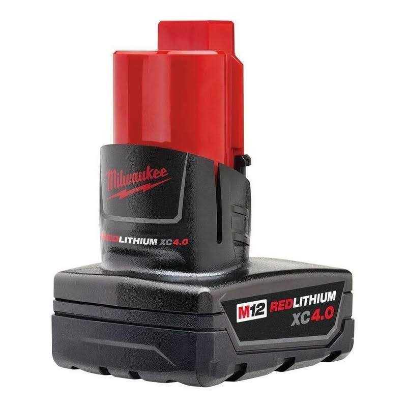 Milwaukee 48-11-2440 M12 Redlithium XC 4.0 Extended Capacity Battery Pack - Cheap Fitting