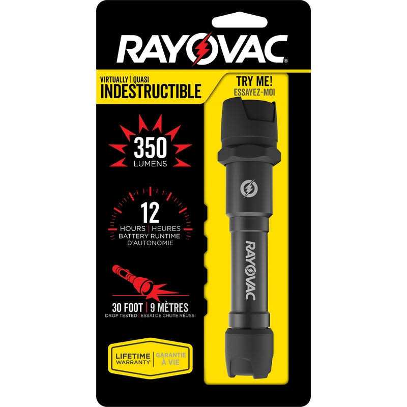 Rayovac 2AA LED Virtually Indestructible Flashlight - Cheap Fitting