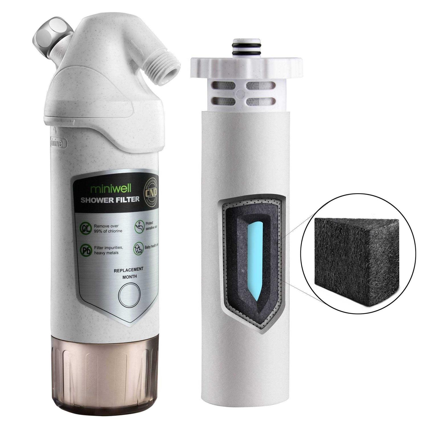Miniwell Shower Filter L720-plus Water Softener For Shower Head-High Output Purifier - Cheap Fitting