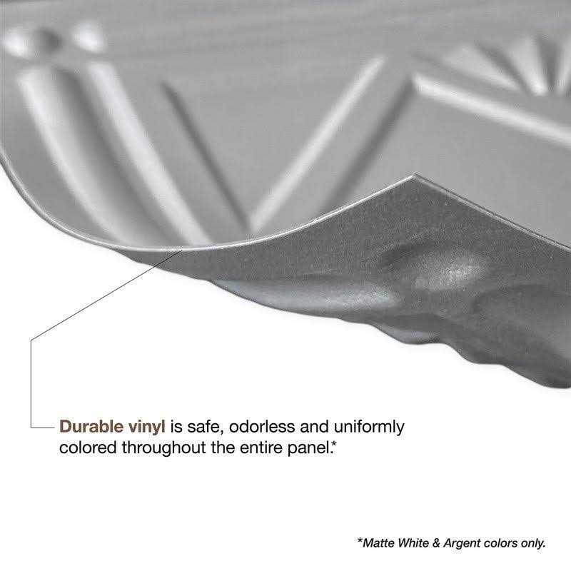 Fasade Dunes Decorative Vinyl 2ft x 2ft Lay In Ceiling Tile - Cheap Fitting