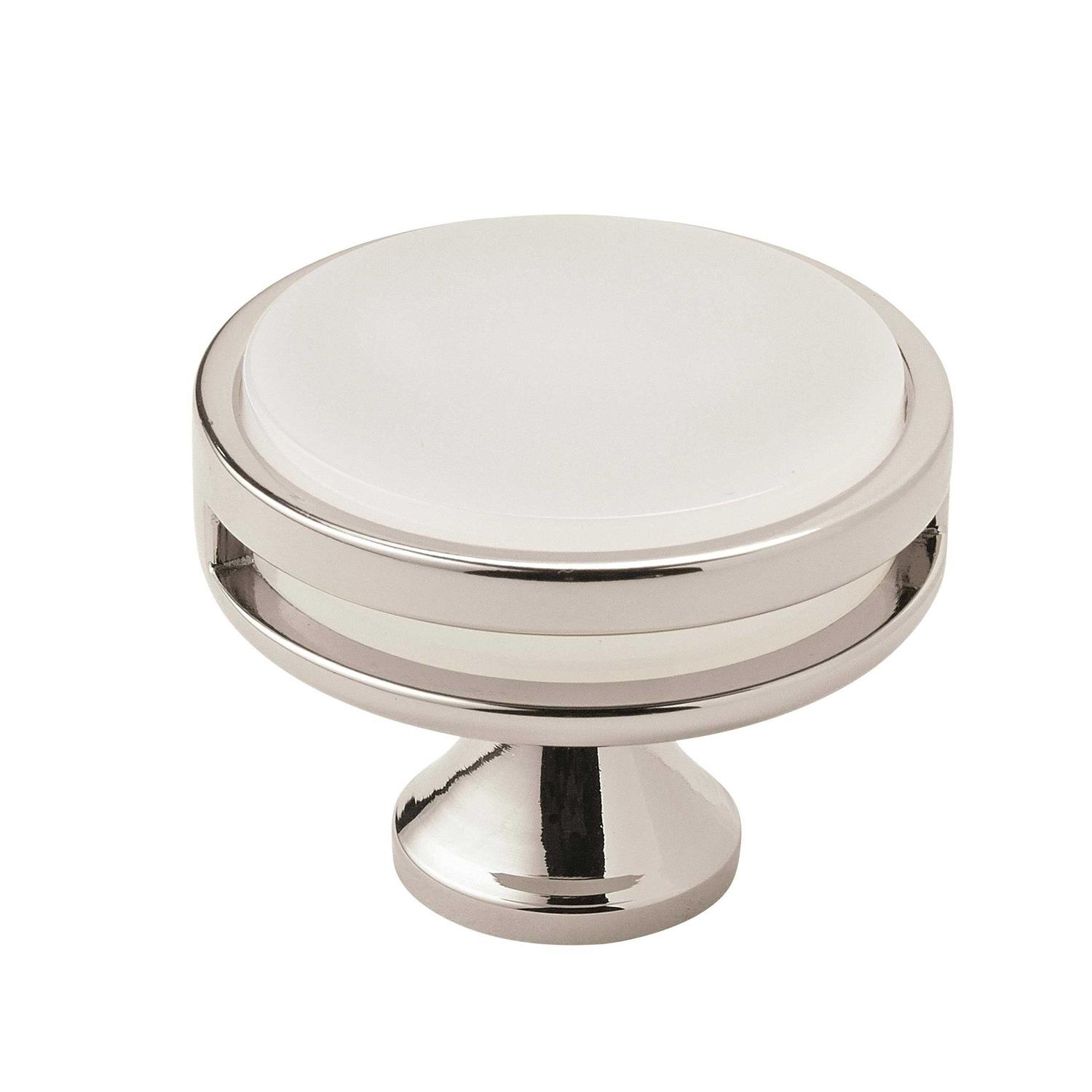 Amerock Oberon 1-3/8 Frosted Cabinet Knob BP36608	Amerock Oberon 1-3/8 Frosted Cabinet Knob BP36608 - Cheap Fitting