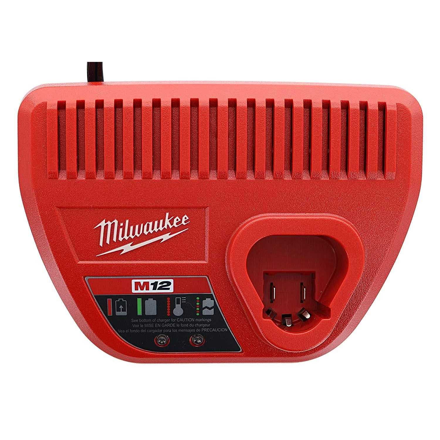 48-59-2401 Milwaukee M12 Lithium-Ion Battery Charger - Cheap Fitting