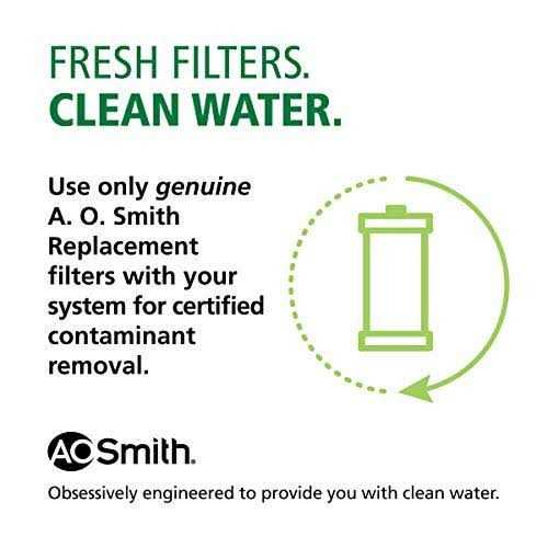 A.O. Smith Clean Water System Reverse Osmosis Under Sink Replacement Filter - Cheap Fitting