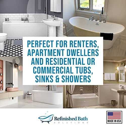 Ekopel Roll On Bathtub Refinishing Kit Made in The USA Tub - Cheap Fitting