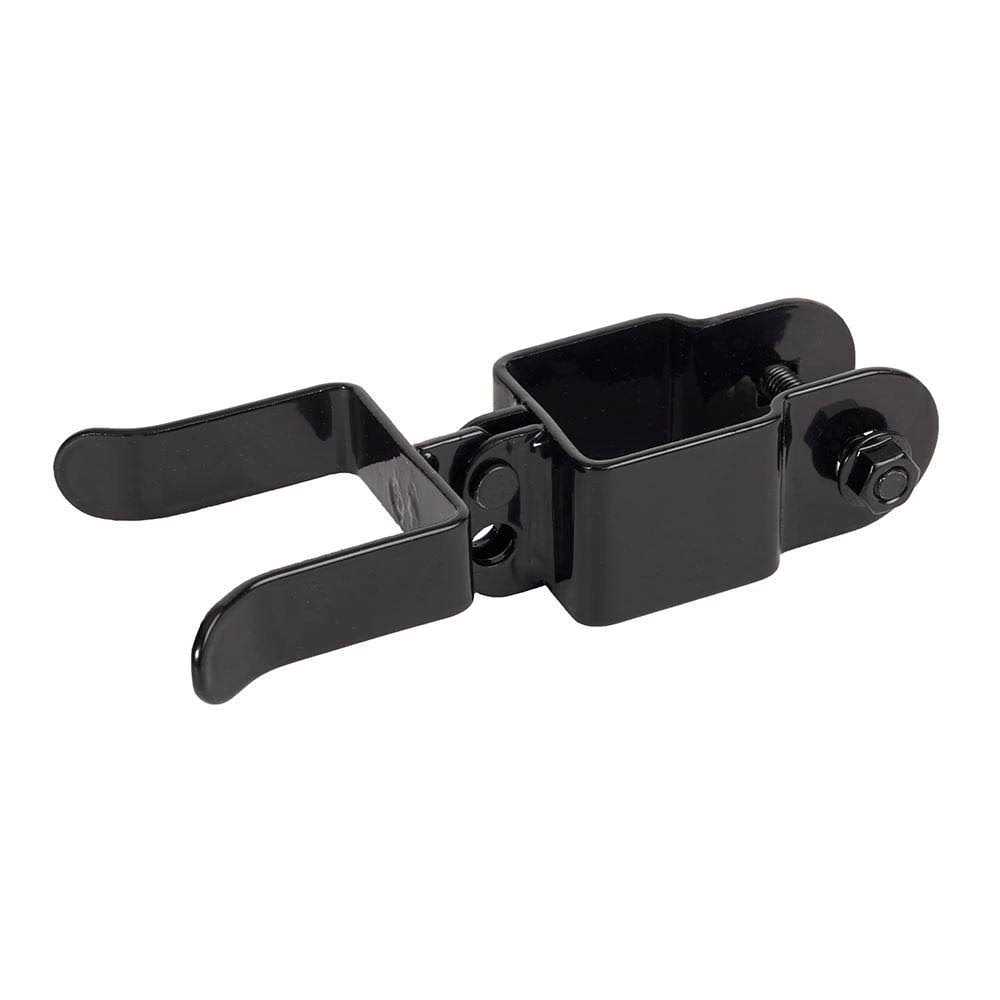 Fortress Building Products Versai 1-1/2-in Black Gate Latch 650178 - Cheap Fitting