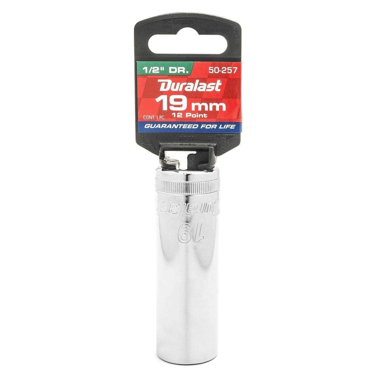 Duralast 1/2in Drive Deep 12 Point Socket at AutoZone - Cheap Fitting