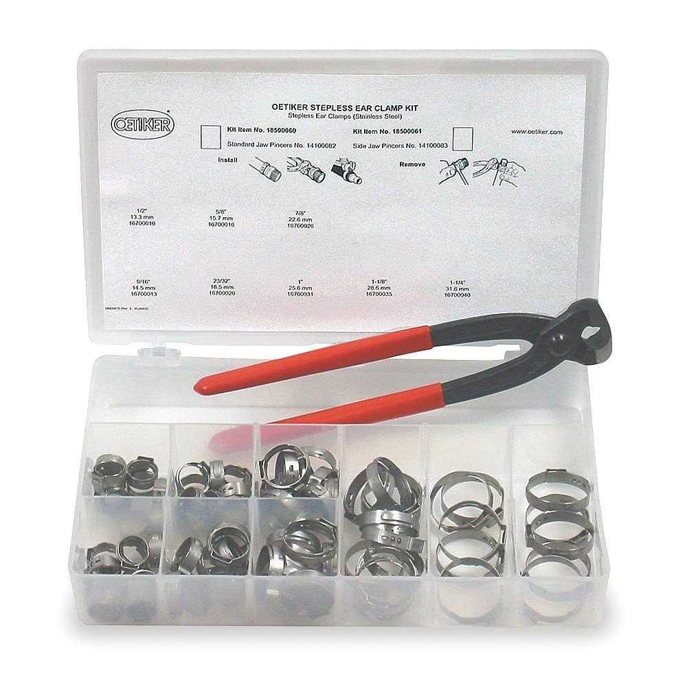 Oetiker 18500060 Stepless 1-Ear Clamp Kit - Cheap Fitting