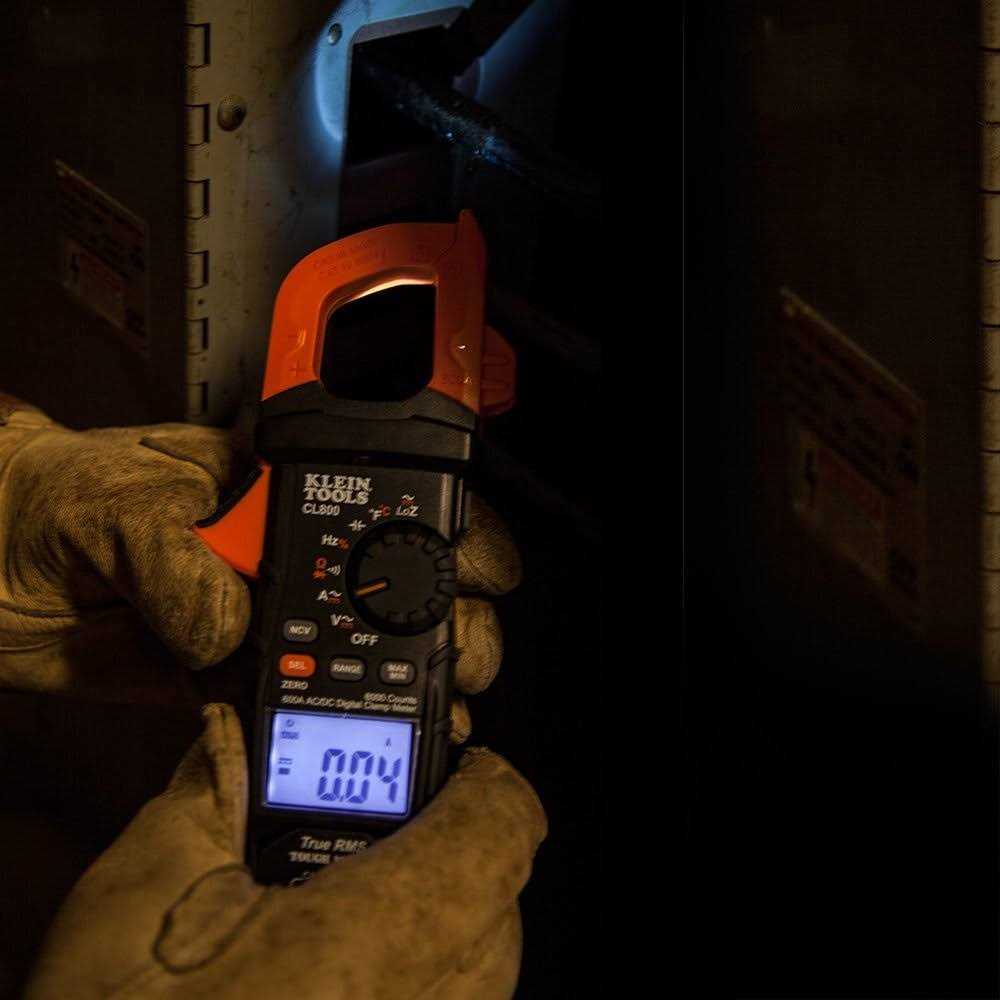 Klein Tools CL800 AC/DC Auto-Ranging Digital Clamp Meter - Cheap Fitting