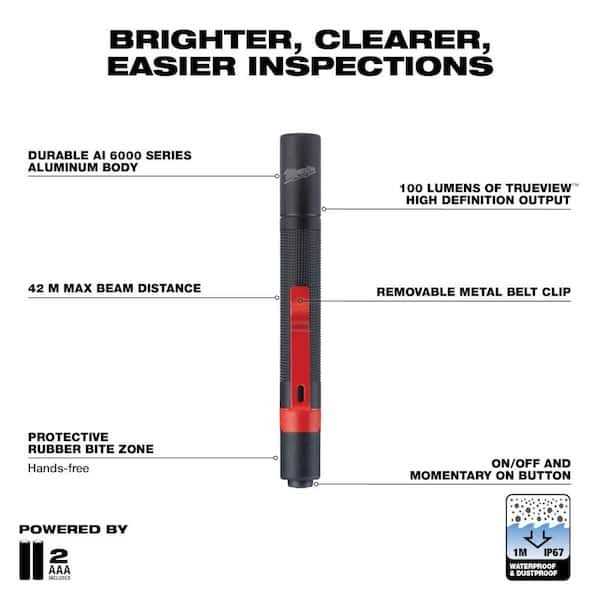 Milwaukee LED Focusing Flashlight 2107S - Cheap Fitting