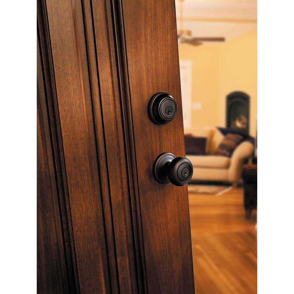 Kwikset Juno Entry Knob Deadbolt - Cheap Fitting