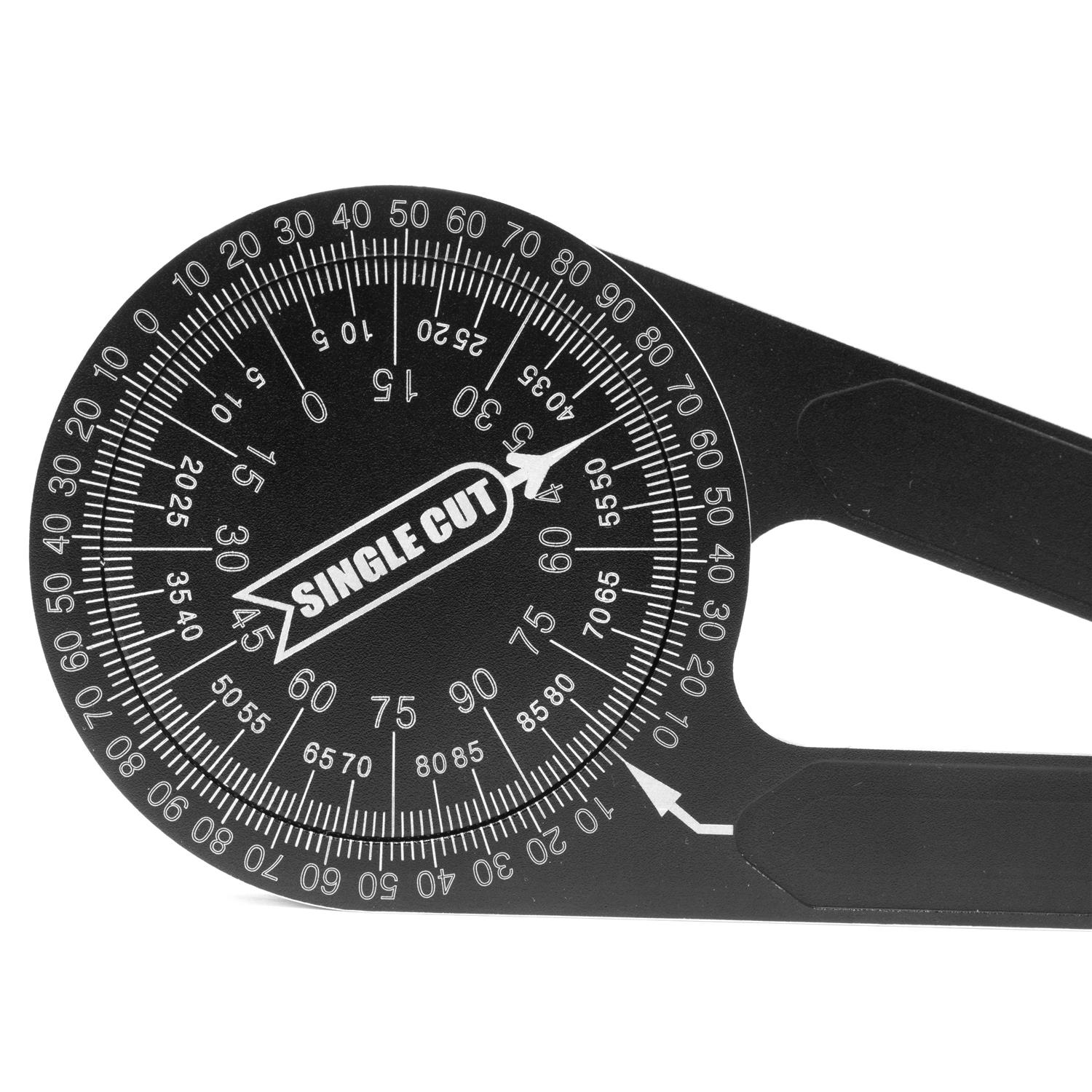 Wen 7.25-Inch Aluminum Alloy Miter Saw Protractor with Laser-Engraved Scales ME175P - Cheap Fitting