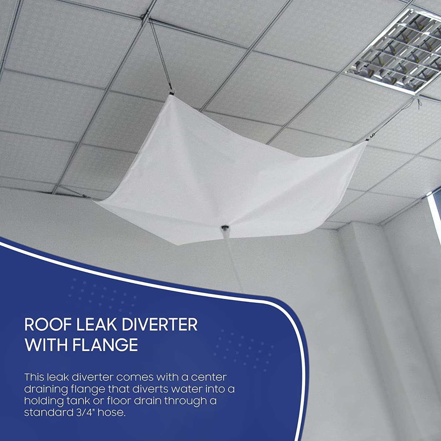 Tarps Now Roof Leak Diverter Kit - Cheap Fitting