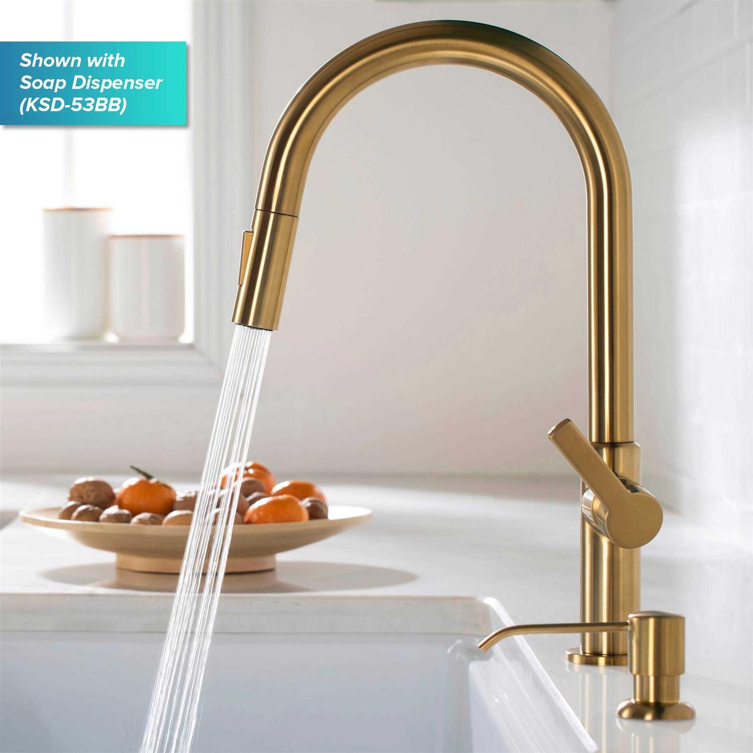 Kraus Oletto Single Handle Pull-Down Kitchen Faucet KPF-2820CH - Cheap Fitting