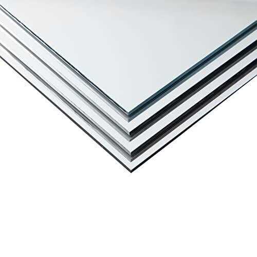Bright Creations 50 Pack Square Glass Mirror Tiles 4 Inch Panels for Crafts - Cheap Fitting