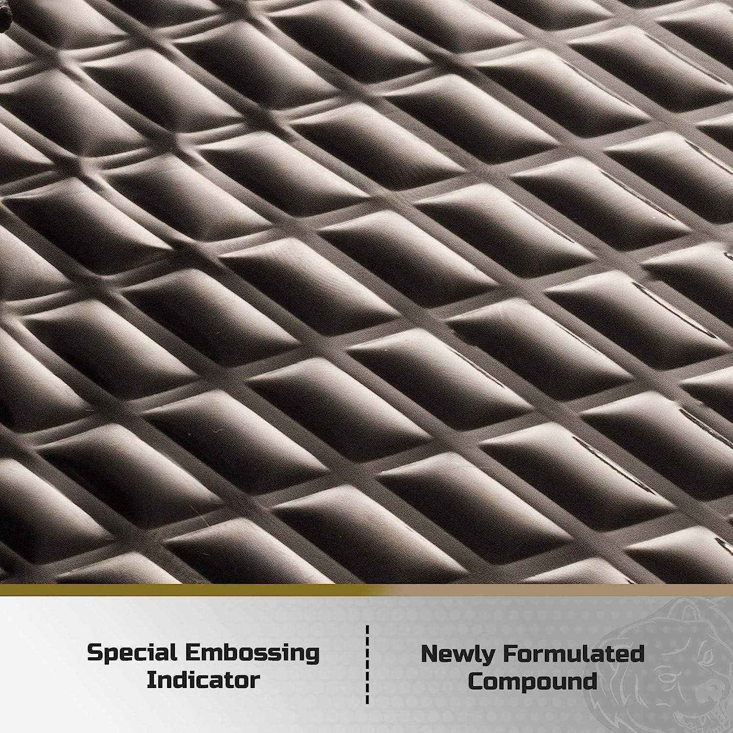 Siless Black 80 mil 36 sqft Car Sound Deadening mat - Cheap Fitting