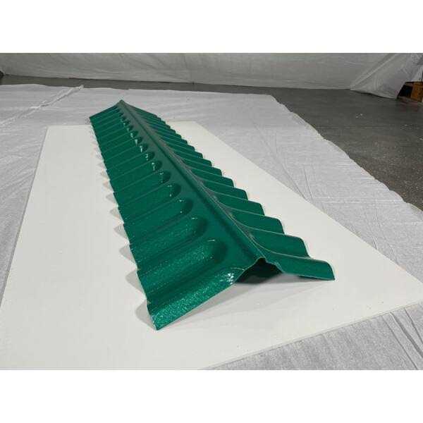 Suntop 4 ft. Polycarbonate Ridge Cap Flashing - Cheap Fitting