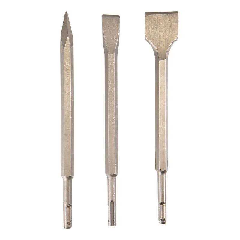 Warrior SDS-Plus Type Masonry Flat Chisel Set - Cheap Fitting