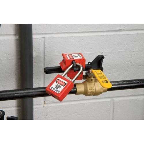 Master Lock S3068 Handle-On Ball Valve Lockout - Cheap Fitting
