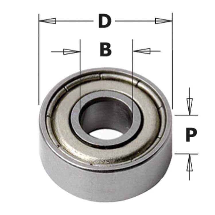 CMT 791.010.00 Bearing 1/2-1/4 - Cheap Fitting