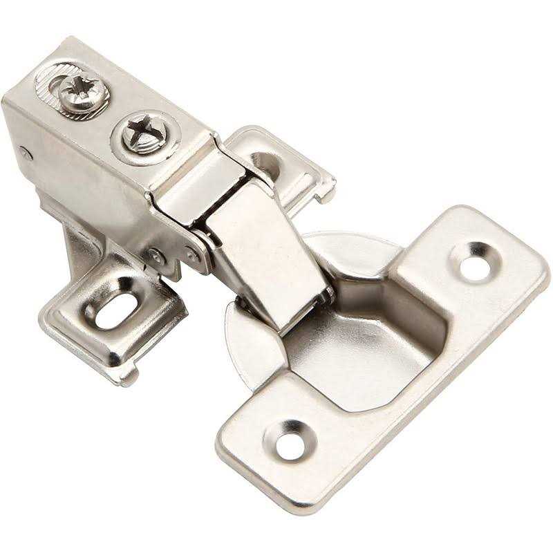 2 Pack Face Frame Quiet Soft Close Cabinet Door Hinges 1/2 Inch Overlay - Cheap Fitting