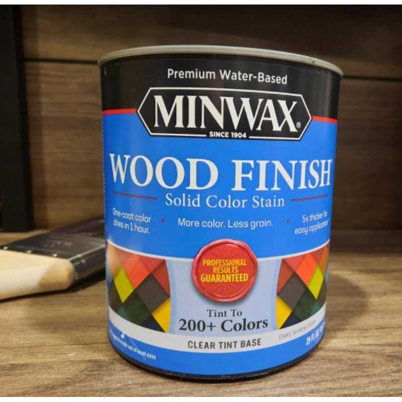 Minwax Water-Based Wood Finish Stain - Cheap Fitting