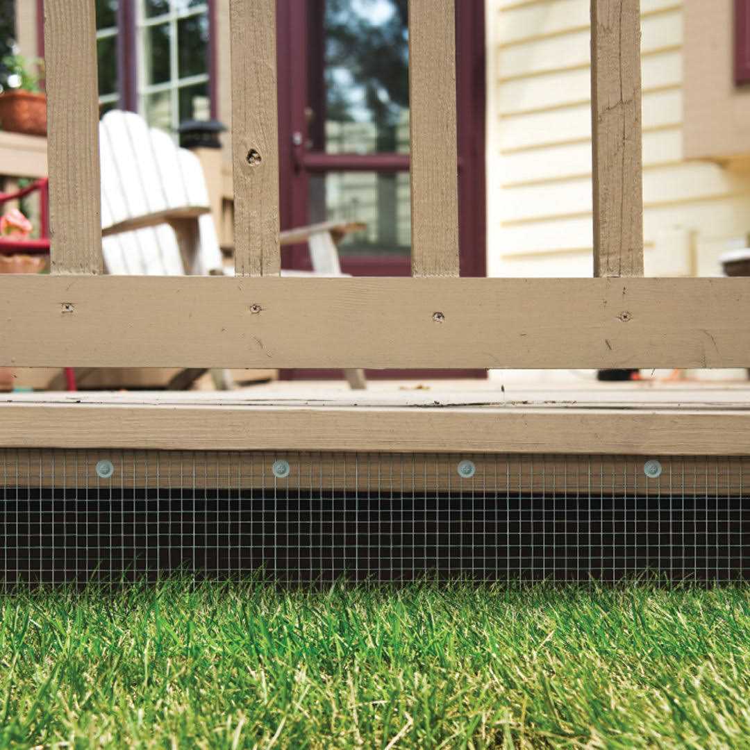 Yardgard Galvanized Steel 1/2 in. Mesh 4 ft. x 25 ft. 19-Gauge Hardware Cloth 308226B - Cheap Fitting