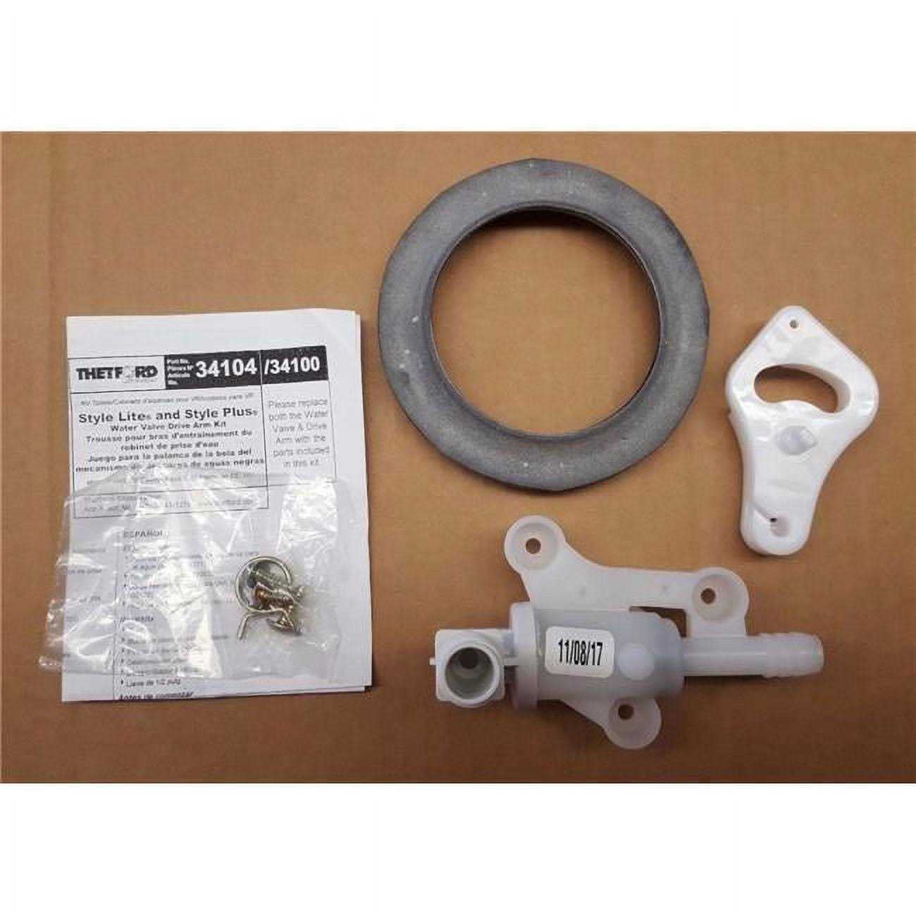 Thetford 34100 Style Lite Water Valve Kit - Cheap Fitting