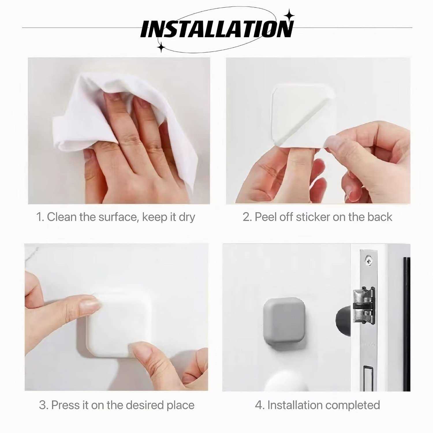 Door Stoppers Wall Protector Silicone Door Knob Guard Wall Shield - Cheap Fitting
