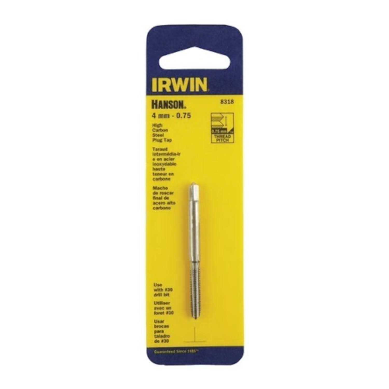 Irwin Hanson Metric Plug Tap - Cheap Fitting