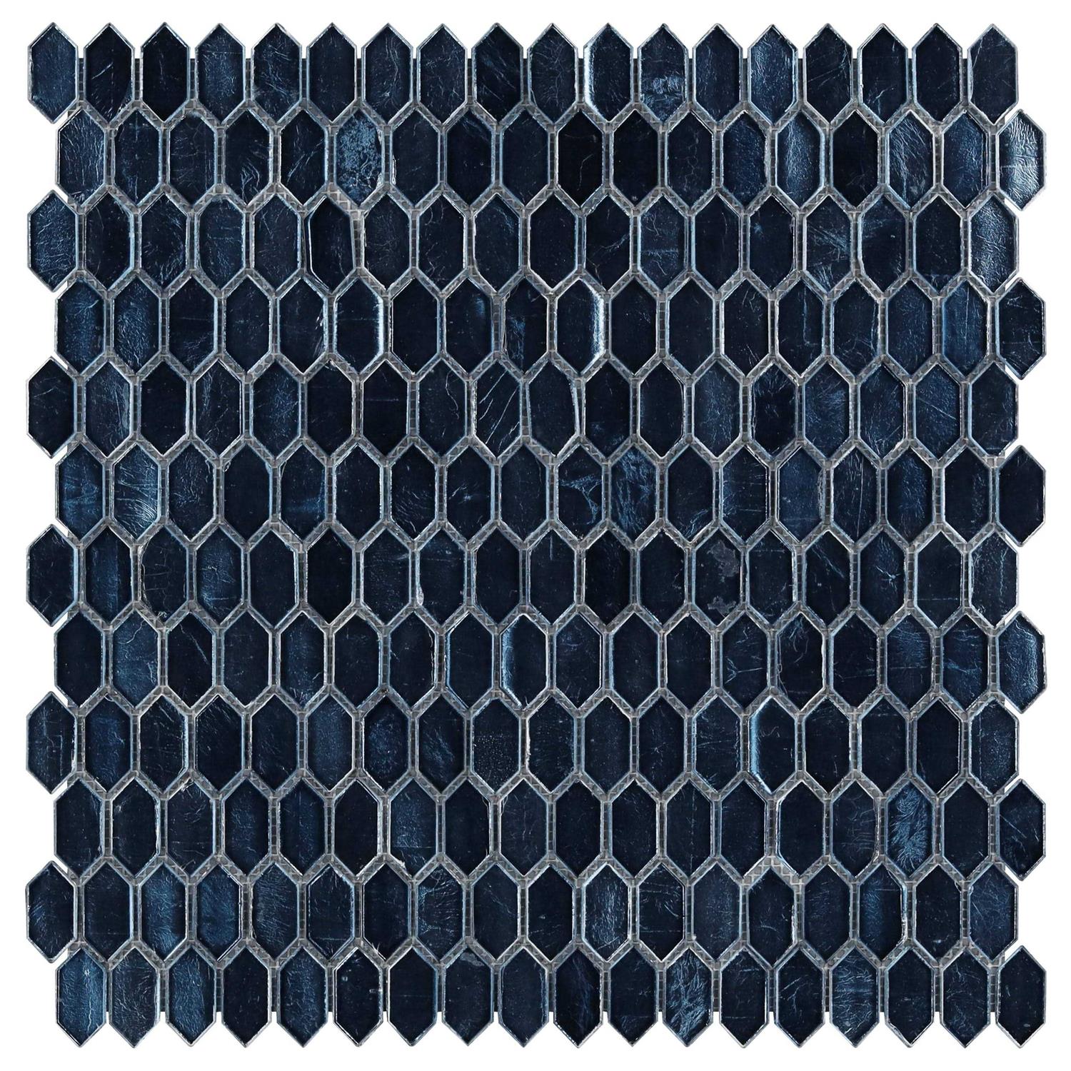 Ivy Hill Tile Glimmer 11.61 in. x 11.73 in. Polished Glass Wall Mosaic Tile - Cheap Fitting