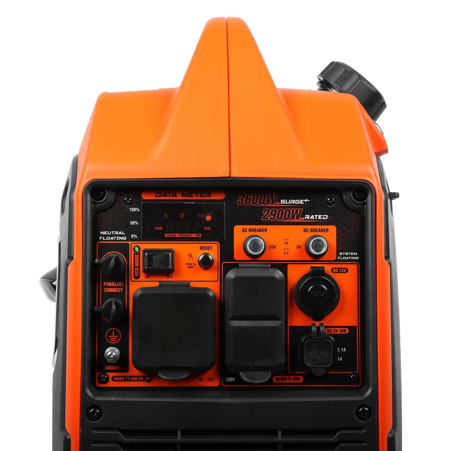 WEN Quiet and Lightweight 3600-Watt RV-Ready Portable Inverter Generator with Fuel Shut Off - Cheap Fitting