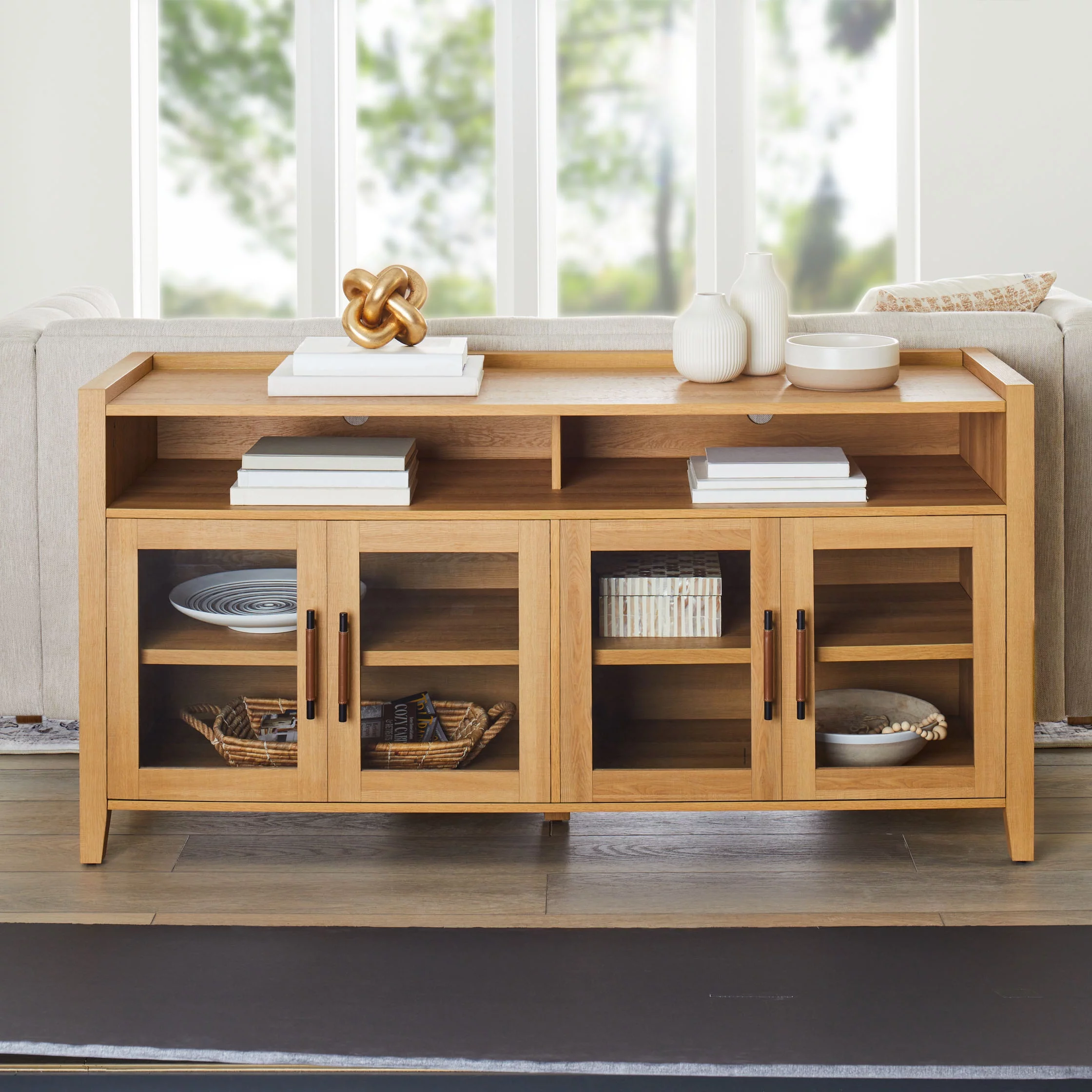 Better Homes & Gardens Reading Refined Farmhouse TV Stand for TVs up to 65