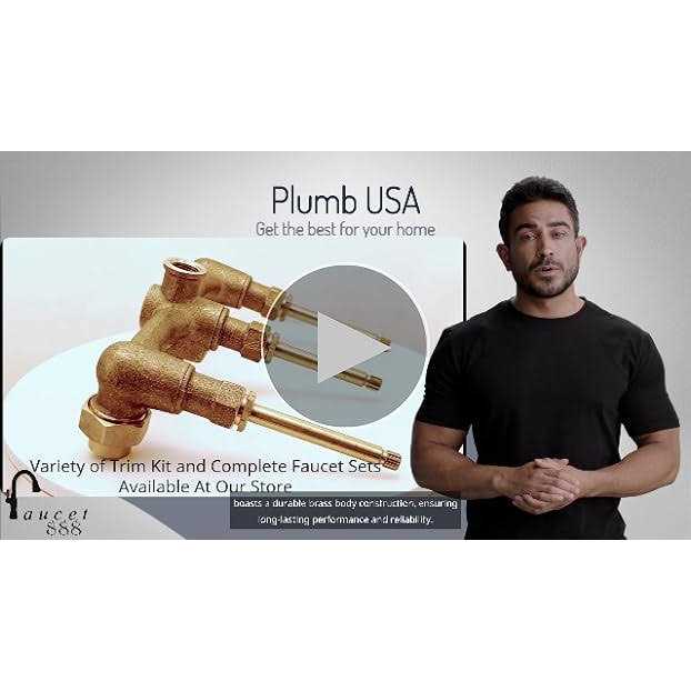 Plumb USA 3-Handle Tub & Shower Rough-In Valve,Compatible/Replacement for Price Pfister Type 910-374 - Cheap Fitting