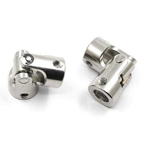 Befenybay 4 Pcs Universal Joint Shaft Coupling with Screws for Motor - Cheap Fitting