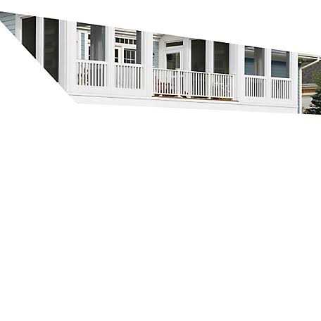 5 in. x 5 in. x 96 in. Vinyl Fence Post Outdoor Essentials - Cheap Fitting