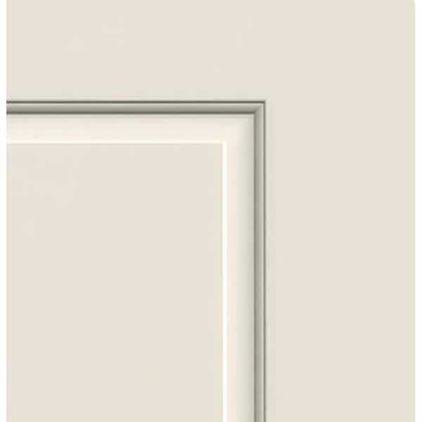 JELD-WEN 80 in. Cambridge Desert Sand Painted Smooth Solid Core Molded Composite MDF Interior Door Slab - Cheap Fitting