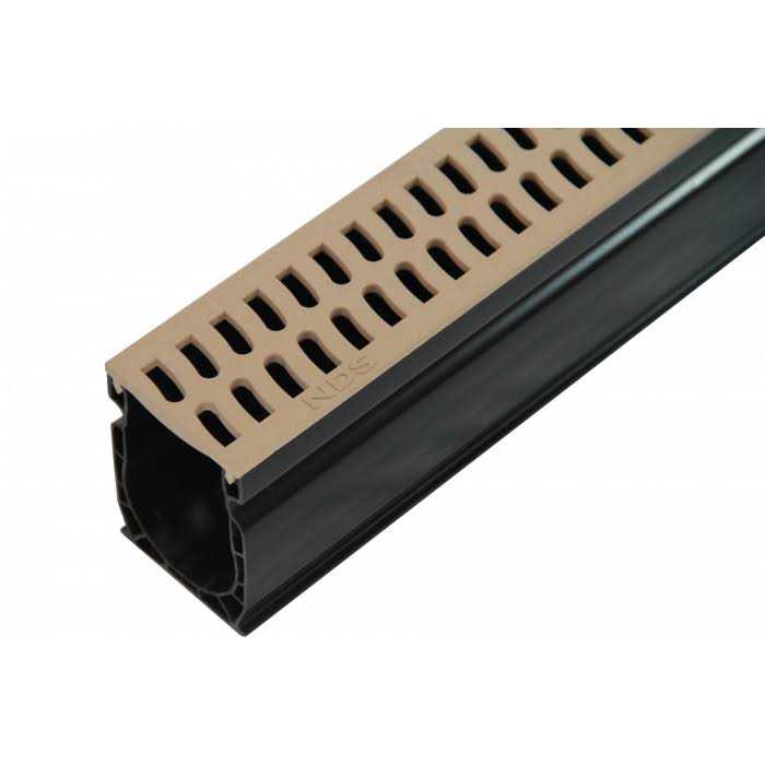 NDS 9242 Slim Channel 3ft Sand Grate - Cheap Fitting