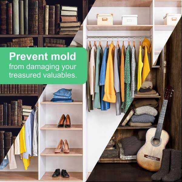 Airthings Wave Mini Battery Operated Smart Indoor Air Quality Monitor with Mold-Risk Indication - Cheap Fitting