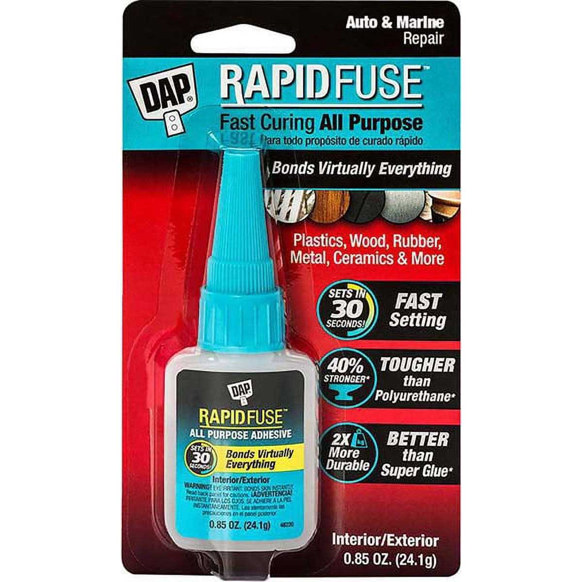 DAP RAPIDFUSE All Purpose Adhesive - Cheap Fitting