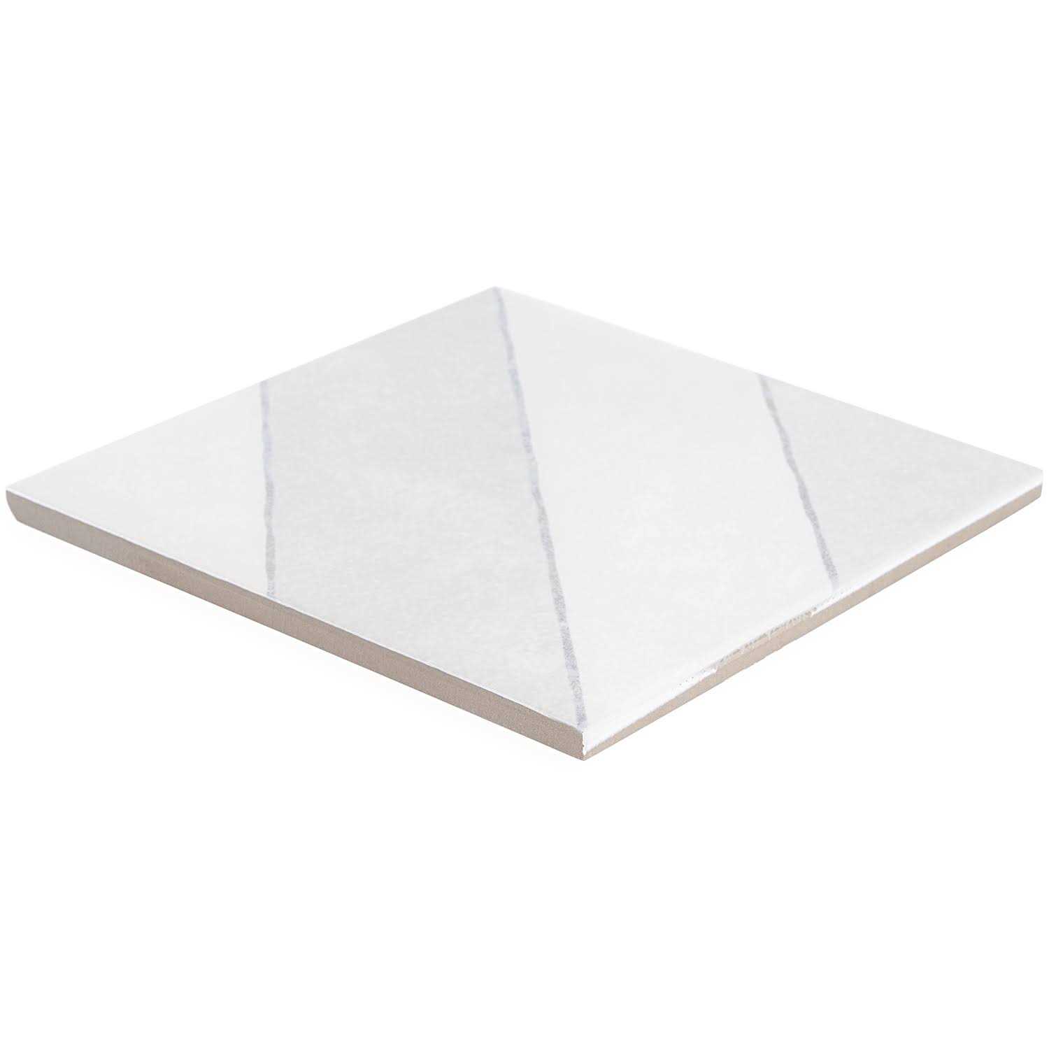 Ivy Hill Tile Anya Diagonal Square 9 in. x 9 in. Glazed Porcelain Floor and Wall Tile - Cheap Fitting
