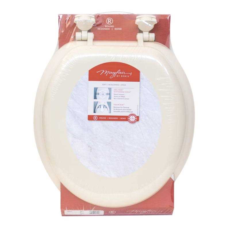 Bemis Round Bone Soft Toilet Seat - Cheap Fitting