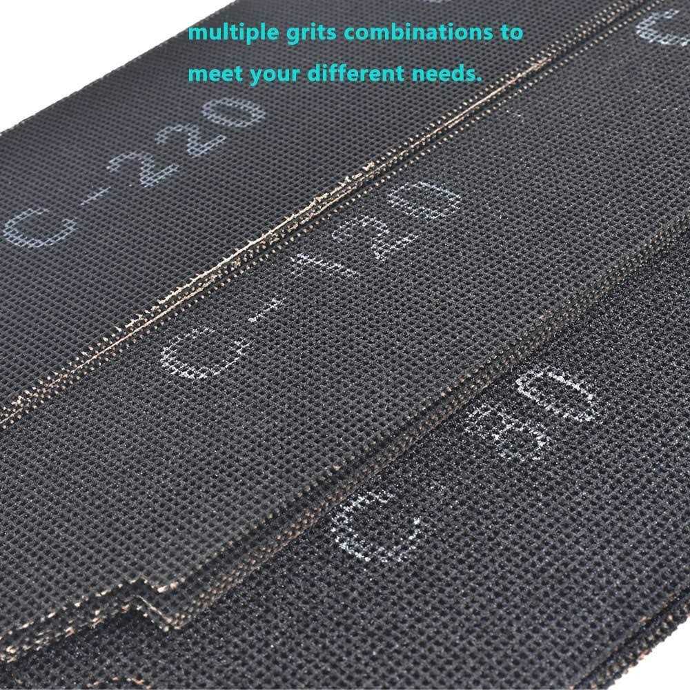 Scottchen Drywall Sanding Screen Mesh Sheet 4-3/16 x 11-1/4 Grit - Cheap Fitting