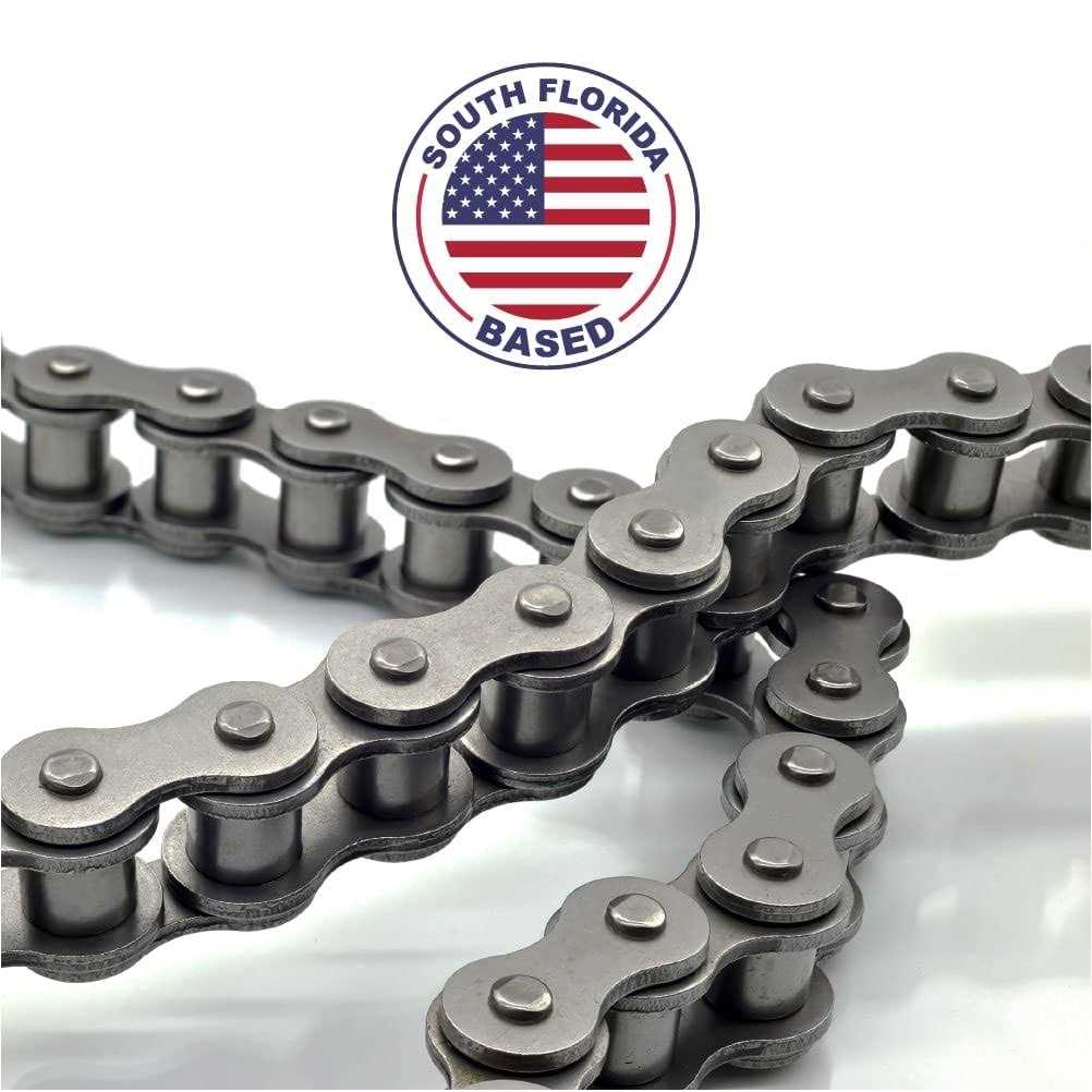 Roller Chain x 10 feet + 2 Free Links – Pgn - Cheap Fitting