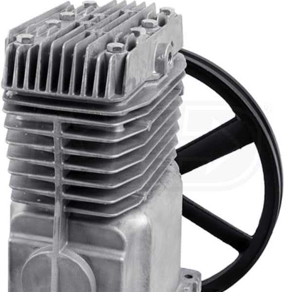 Powermate 3.1-HP Single-Stage Inline-Twin Replacement Air Compressor Pump w/ Cast Iron Cylinders 040-0426RP - Cheap Fitting
