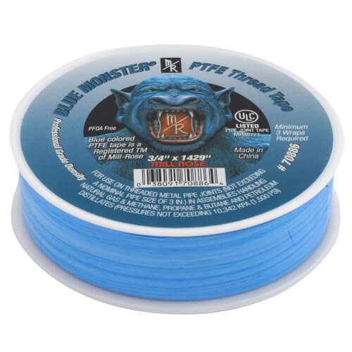 Blue Monster 70886 Thread Seal Tape - Cheap Fitting
