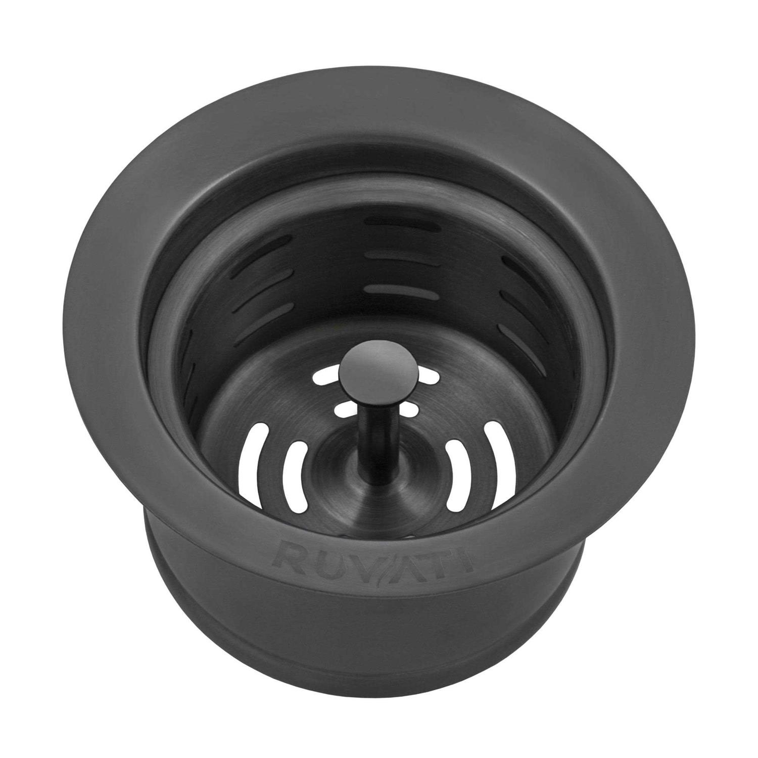 Ruvati Extended Garbage Disposal Flange with Deep Basket Strainer for Kitchen Sinks RVA1049ST - Cheap Fitting